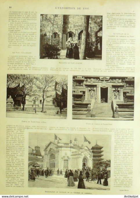 Le Monde illustré 1900 n°2252 Canada Ottawa Hull  Afrique-Sud Prétoria Mafeking Italie Vésuve Montre