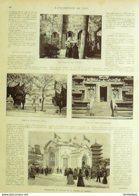 Le Monde illustré 1900 n°2252 Canada Ottawa Hull  Afrique-Sud Prétoria Mafeking Italie Vésuve Montre