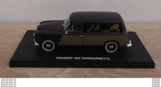 Peugeot 403 fourgonnette Fleuriste 1:43