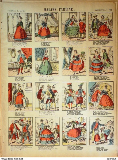 Madame Tartine Ii (Pellerin d'epinal)