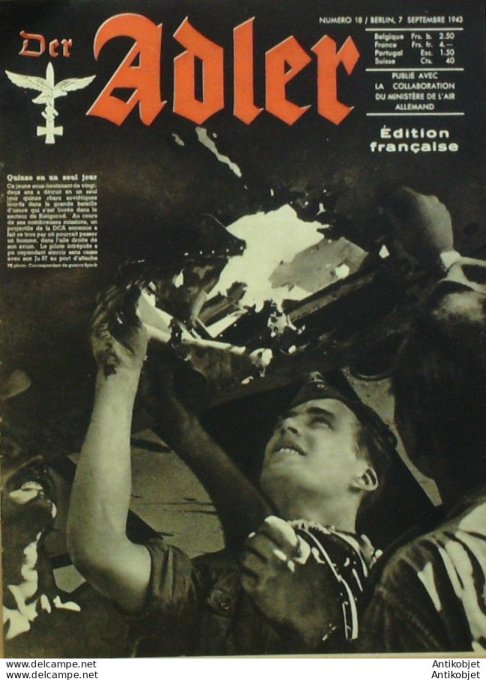Revue Der Adler Ww2 1943 # 18