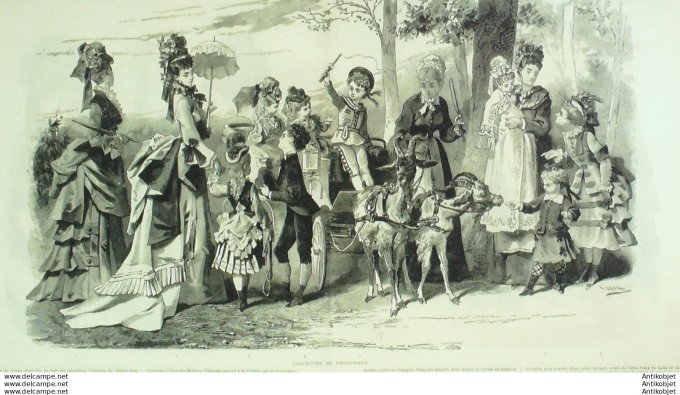 Journal des Dames (Costumes de printemps)