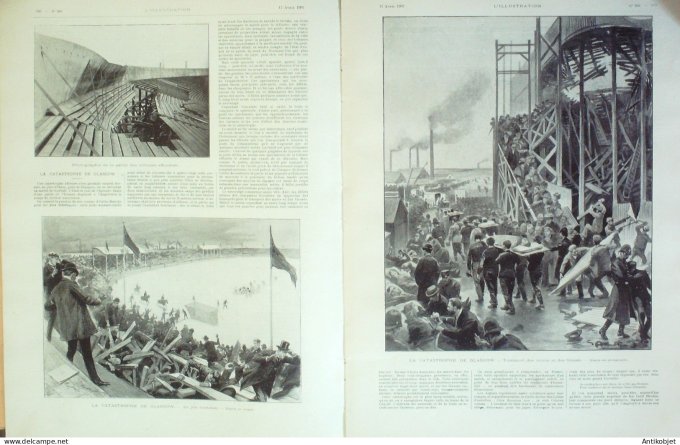 L'illustration 1902 n°3085 Ecosse Glasgow catastrophe Suisse Lerne New-York St-Pétersbourg