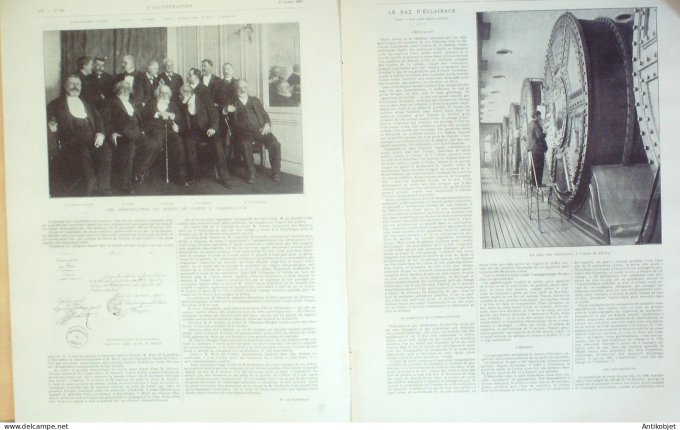 L'illustration 1902 n°3085 Ecosse Glasgow catastrophe Suisse Lerne New-York St-Pétersbourg