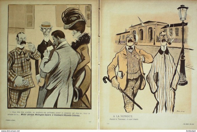 L'Assiette au beurre 1902 #  92 Les Anglais chez nous Sancha