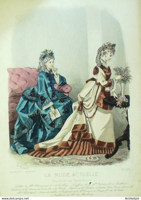 La Mode actuelle 1851 # 140 (Maison Chiaucourt)