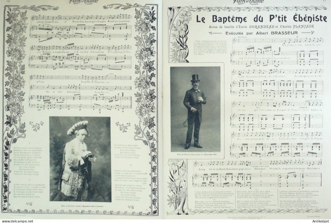 Paris qui chante 1905 n°134 Albert Brasseur numéro Spécial