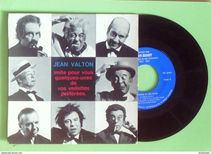 Valton Jean 45T EP Imitations Pub Toy-Riont 1967