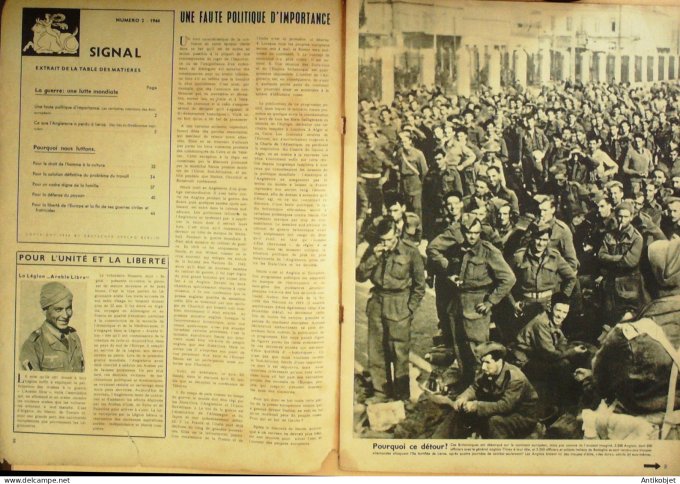 Revue Signal Ww2 1944 #  2