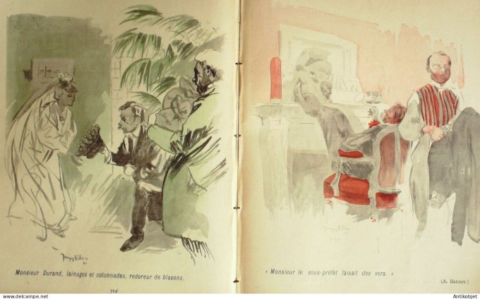 L'Assiette au beurre 1902 #  46 La vie facile Villon