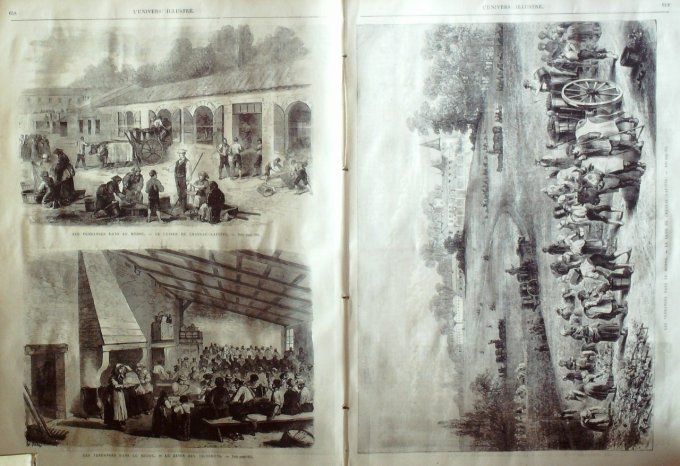 L'Univers illustré 1872 # 914  Ecosse Balmoral Woolwich Le Havre (76) Inde Beejapoor Mohammed-Adil
