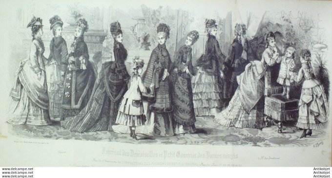Journal des Demoiselles & Dames réunis 1875 # 3987