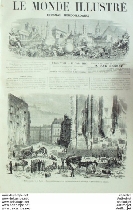 Le Monde illustré 1867 n°566 Autriche Maximilien Belgique Malines Italie Castagno Catilana Delle Svo