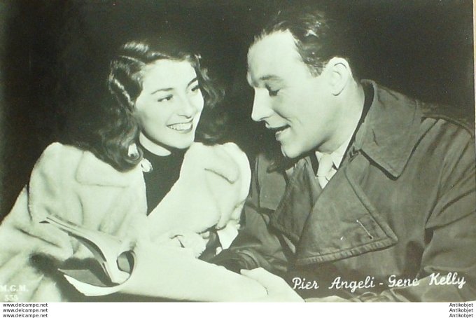 Kelly Gene & ANGELI Pier (photo de presse) 1950