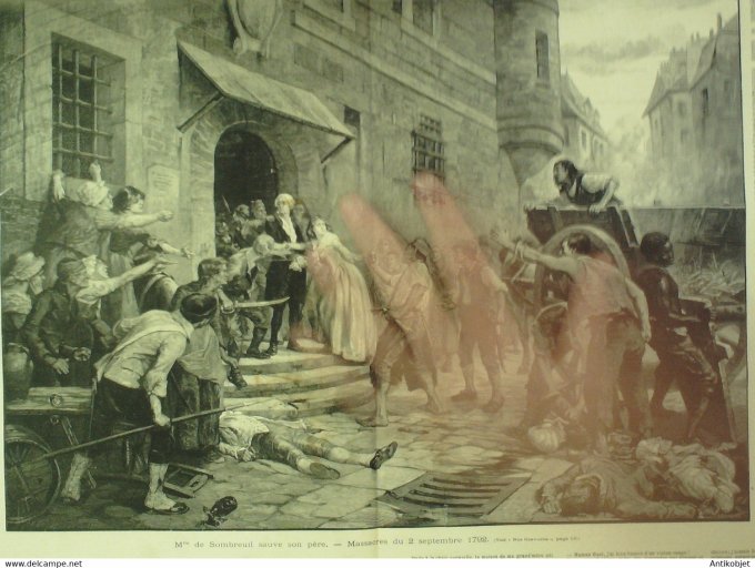 Soleil du Dimanche 1898 n°37  Pays-Bas Amsterdam Reine Wilhelmine massacres