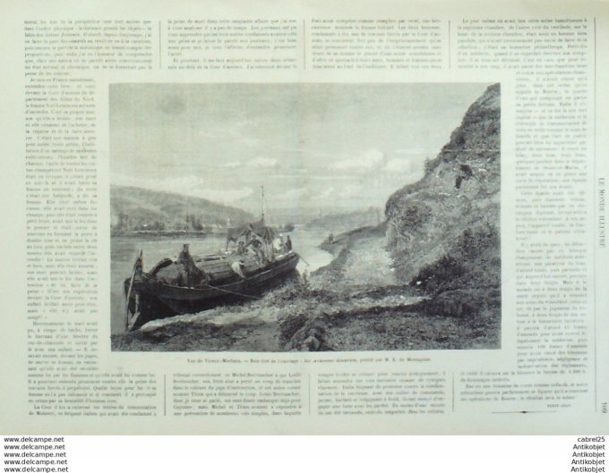 Le Monde illustré 1867 n°566 Autriche Maximilien Belgique Malines Italie Castagno Catilana Delle Svo