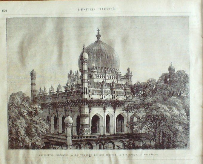 L'Univers illustré 1872 # 915 Saverne Schlittenbach Zambie Zambeze  Dijon (21) Pays-Bas La Haye  