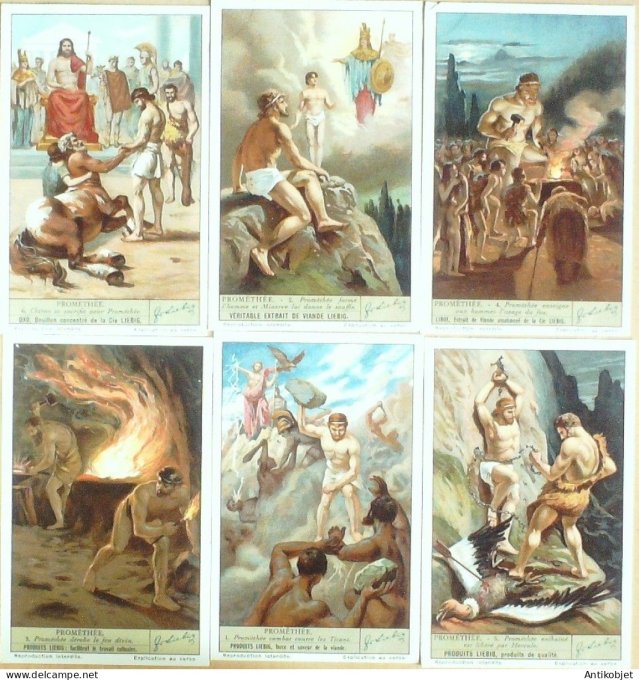 Chromo Liebig Sang 1299 Promethee (1934)
