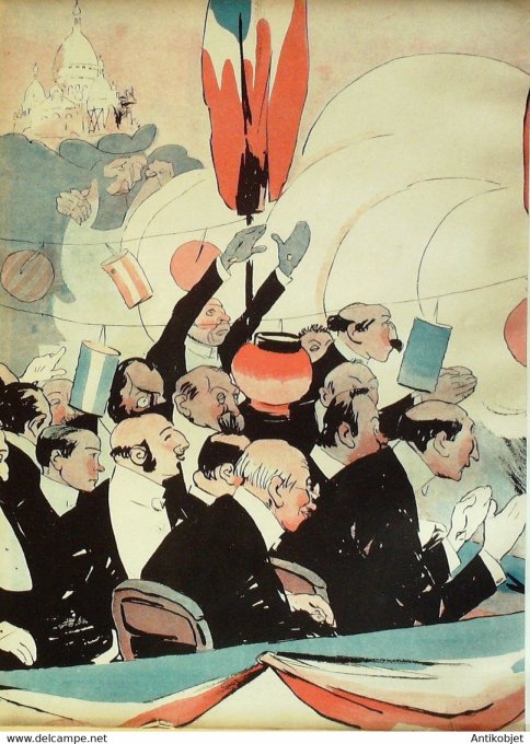 L'Assiette au beurre 1905 # 229 Ceux de Toulouse course des Pyrénées Metivet
