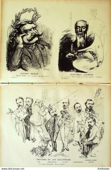 L'Assiette au beurre 1905 n°229 Ceux de Toulouse course des Pyrénées Metivet