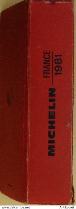 Guide rouge MICHELIN 1981 74ème édition France