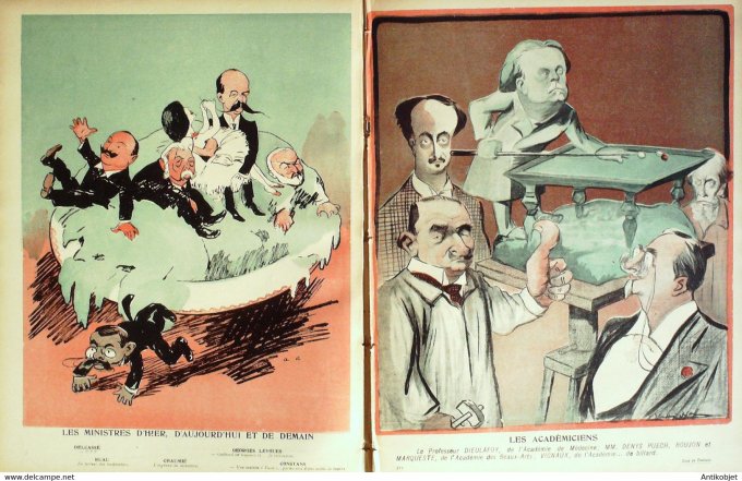 L'Assiette au beurre 1905 # 229 Ceux de Toulouse course des Pyrénées Metivet