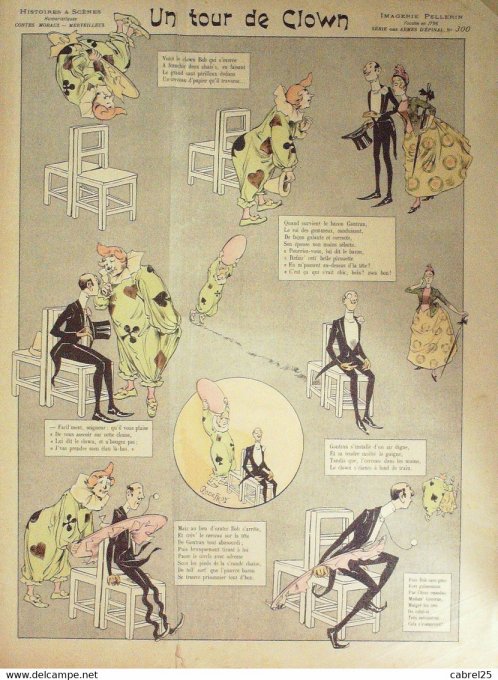 Un Tour  de Clown (Pellerin d'epinal) Godefroy