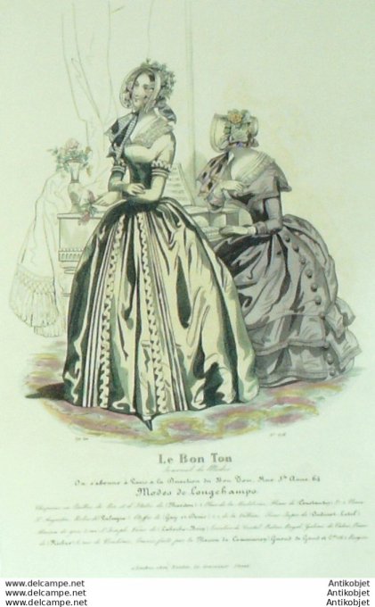 Le Bon Ton 1843 # 675 Robes (Maison Palmyre)