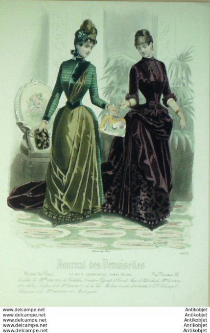 Journal de Demoiselles 1884 # 4499 (Maison Vidal)