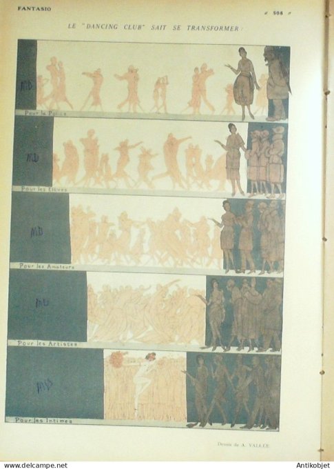 Fantasio 296 1919 Lorenzi Martin Roussau Wegener Corciade & Gretillat Jouenne