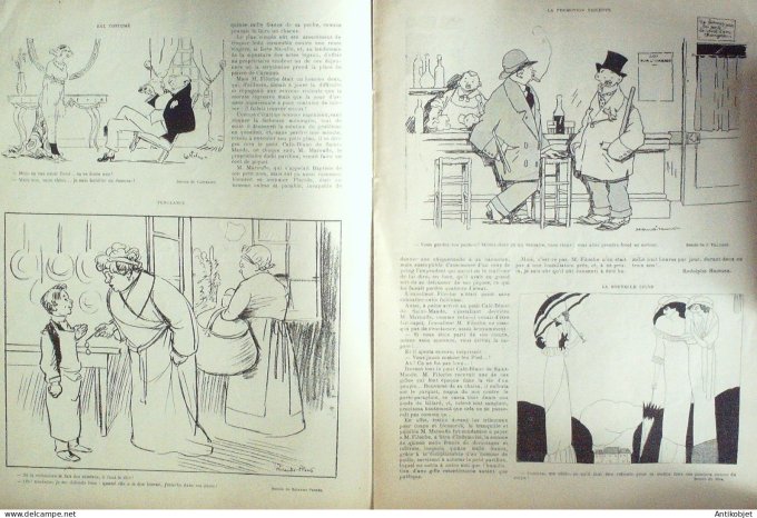 Le Rire 1912-03-30 # 478 Journal humoristique Ed.Originale Seductrice