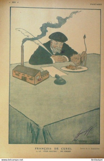 Fantasio 296 1919 Lorenzi Martin Roussau Wegener Corciade & Gretillat Jouenne