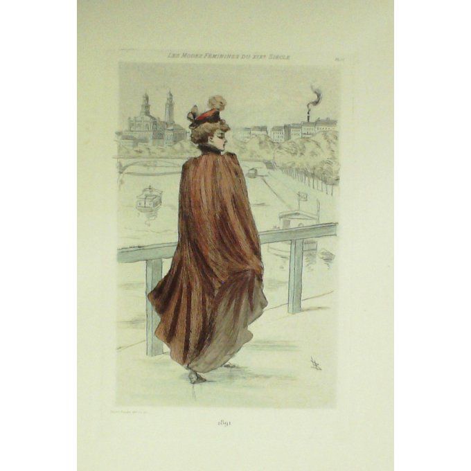 Mode Féminine époque 1891 (H.Boutet)