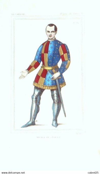 De Chaugy Michel Louis Xi 15ème 1852