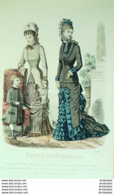 Journal de Demoiselles 1879 # 4200 (Maison Vidal)