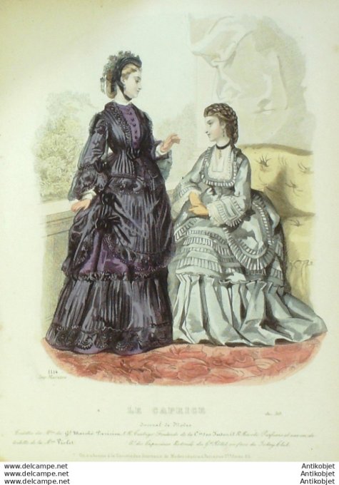 Le Caprice 1875 # 1114 (Maison Plumeul)