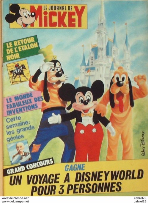 Journal de Mickey n°1741 Michael DOUGLAS (15-10-1985)
