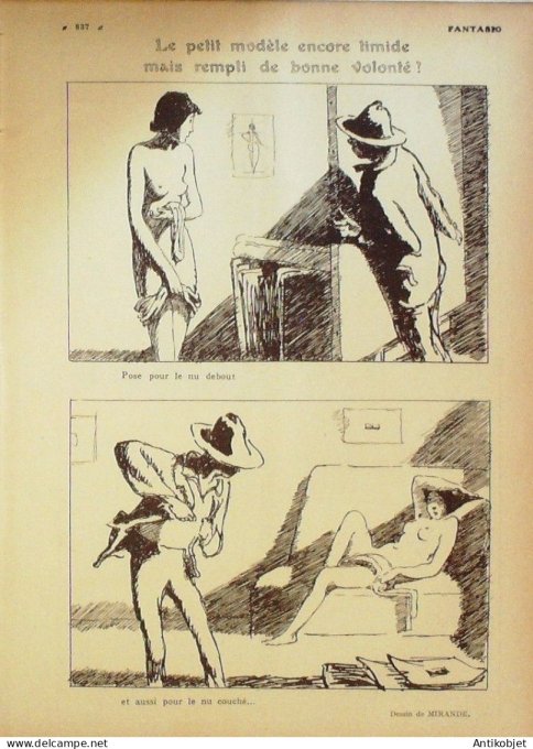 Fantasio 419 1924 Reb Lorenzi Gerbault Mendousse Pecoud Vallee