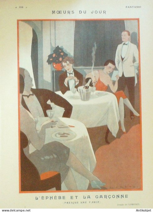 Fantasio 419 1924 Reb Lorenzi Gerbault Mendousse Pecoud Vallee