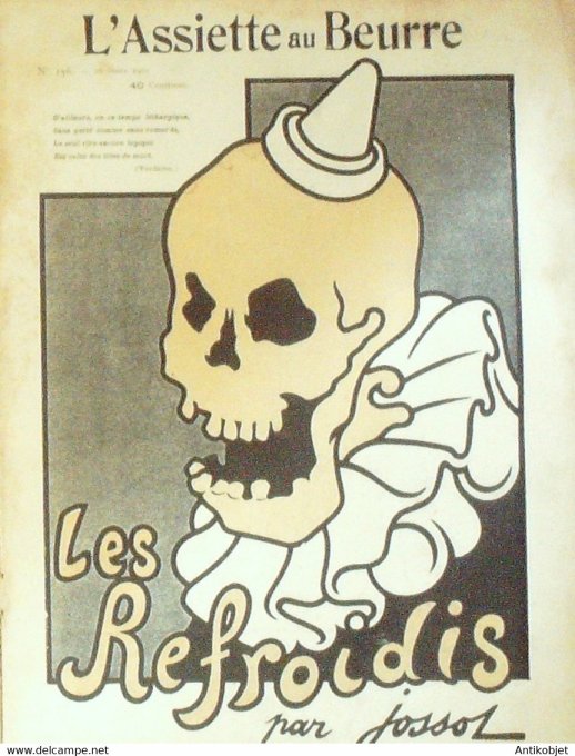 L'Assiette au beurre 1904 n°156 Les refroidis Jossot