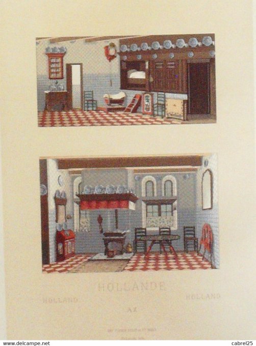 Pays-Bas HINDELOOPEN habitation bourgeoise