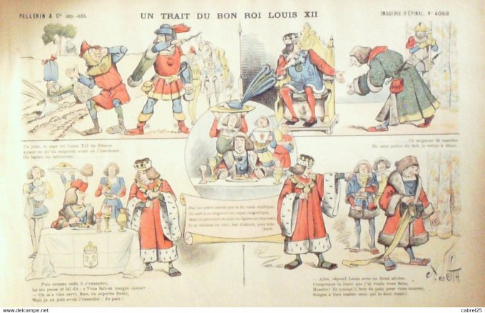 Un Trait Du Bon Roi Louis Xii (Pellerin d'epinal) H.De Sta