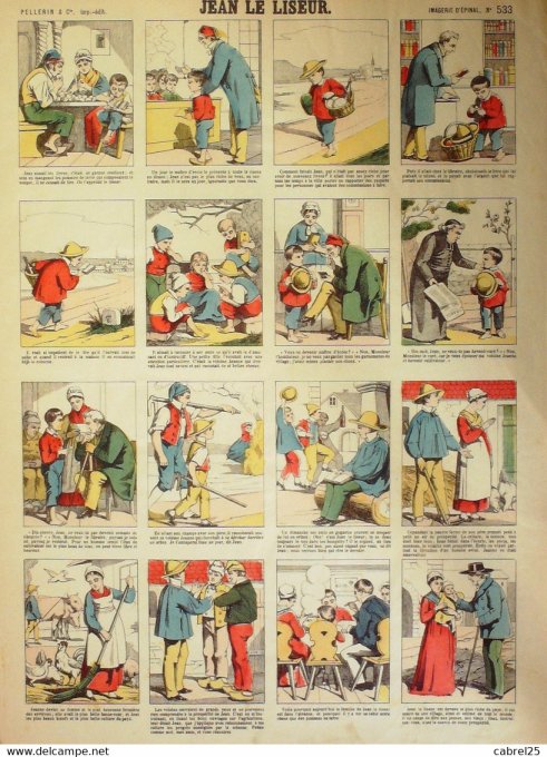 Jean Le Liseur (Pellerin d'epinal) (Pellerin d'epinal)