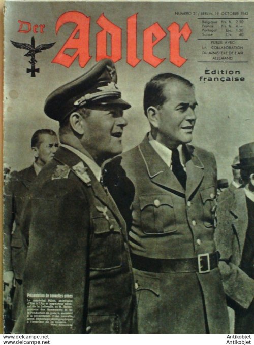 Revue Der Adler Ww2 1943 # 21