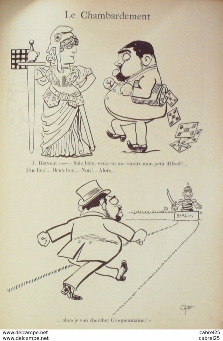 PSST 1898 n°19-Caran d'Ache,Forain-CHAMBARDEMENT