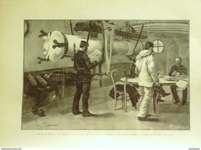 Le Monde illustré 1891 n°1788 Londres Drury-Lane Chili Balmaceda Moscou canon-revolver