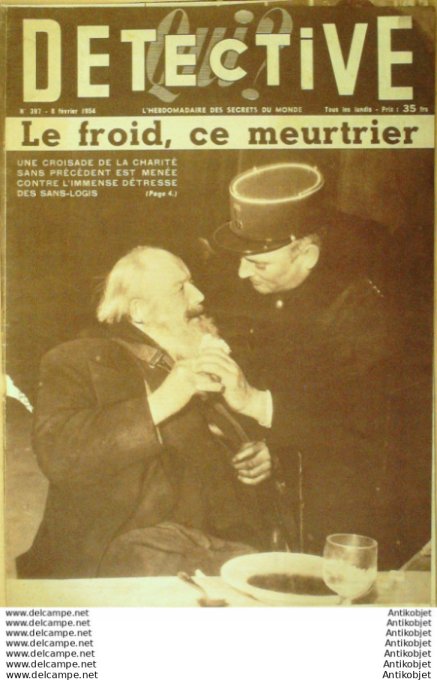 Détective 1954 # 397 Grandcamp Pertuis Longeville/Mer Chaulnes