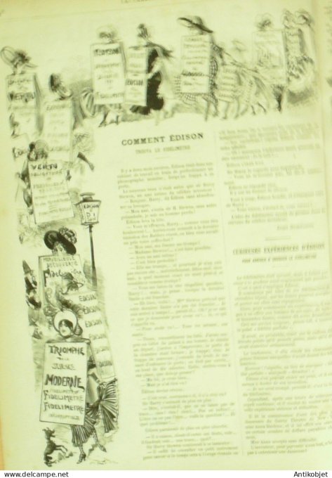 Soleil du Dimanche 1896 n°39 Ecosse chasse Etats Unis Immigration