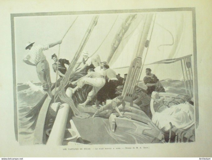 Le Monde illustré 1896 n°2051 Reims (51) Jeanne d'Arc  Avignon (84) Douai (59) Madagascar Aix-la-Cha