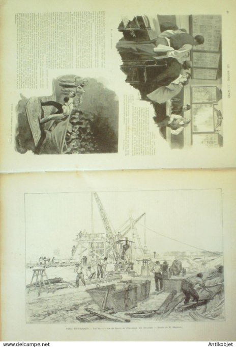 Le Monde illustré 1896 n°2051 Reims (51) Jeanne d'Arc  Avignon (84) Douai (59) Madagascar Aix-la-Cha